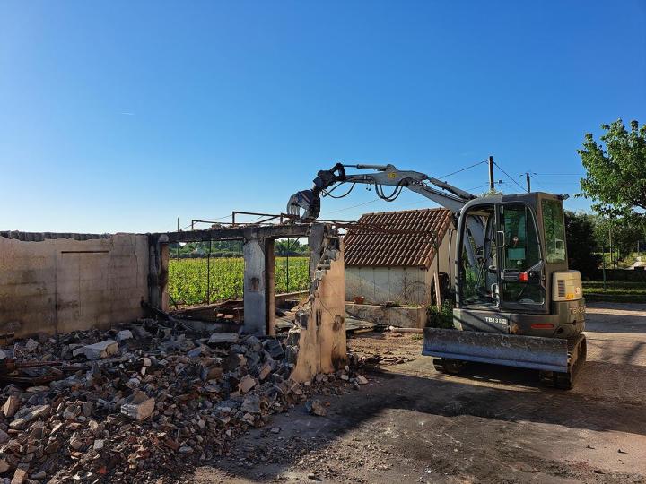 Travaux d'assainissement Orange