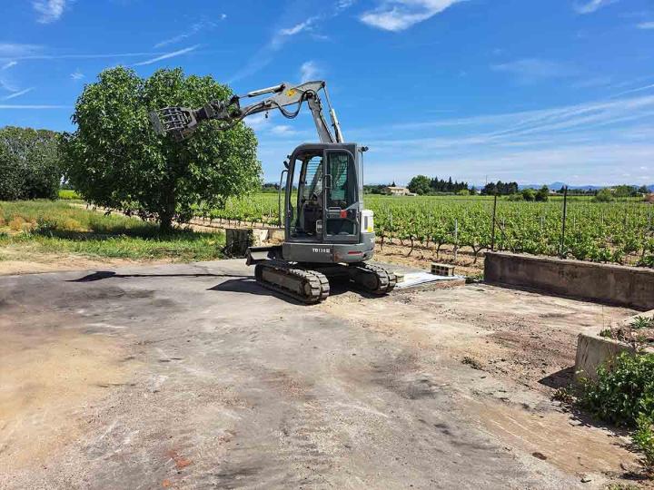 Travaux d'assainissement Orange