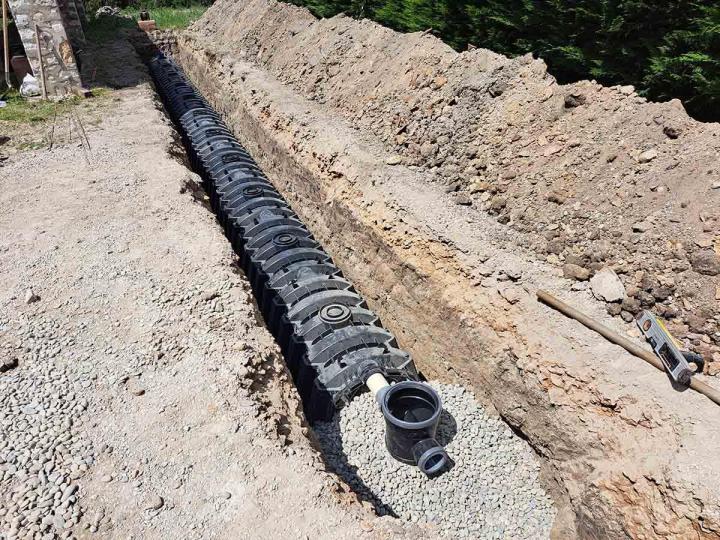 Défrichage et broyage Orange