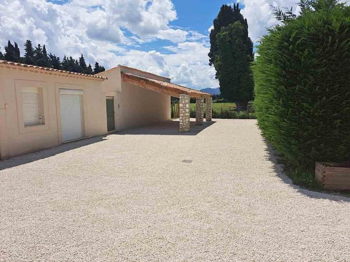 Réalisation chemin d'accès Orange