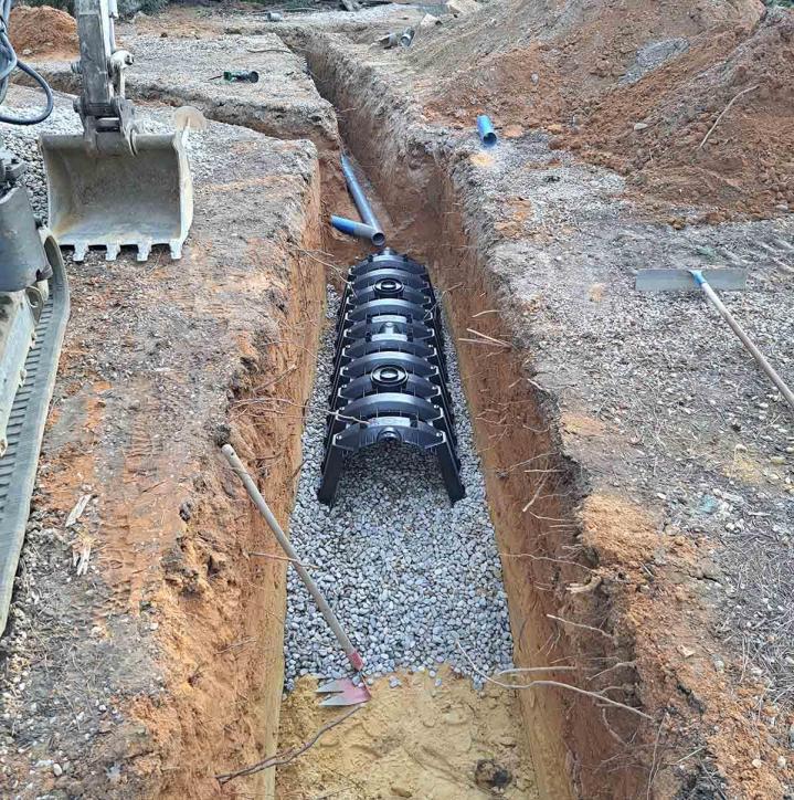 Réalisation chemin d'accès Orange