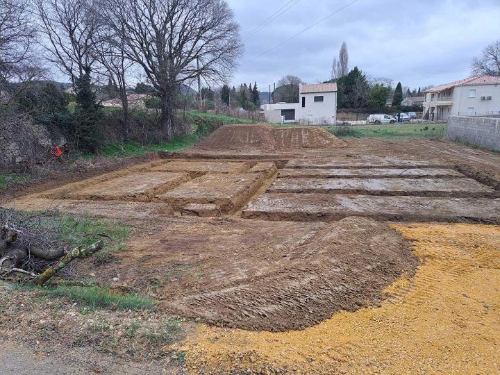 Aménagement de chemin d'accès Orange