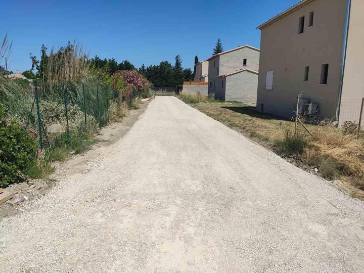 Travaux d'assainissement Orange